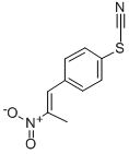 CAS 登录号：950-00-5， 4-(2-硝基-1-丙烯基)苯基硫氰酸酯