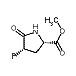 CAS#: 95048-76-3, Methyl (4S)-4-fluoro-5-oxo-L-prolinate