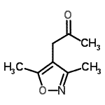 CAS#: 95113-53-4, 1-(3,5-Dimethyl-1,2-oxazol-4-yl)acetone