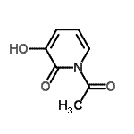 CAS 登录号：95215-69-3， 1-乙酰基-3-羟基-2(1H)-吡啶酮