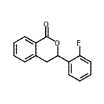 CAS#: 95217-42-8, 3-(2-Fluorophenyl)-3,4-dihydro-1H-isochromen-1-one