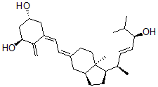 CAS 登录号:95270-41-0, 1,24-二羟基-22-去氢维他命 D3