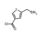 CAS#: 95330-74-8, 5-Ethyl-3-thiophenecarbonyl chloride