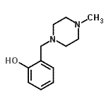 CAS#: 95380-42-0, 2-[(4-Methyl-1-piperazinyl)methyl]phenol