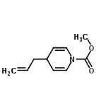 CAS 登录号：95382-26-6， 甲基4-烯丙基-1(4H)-吡啶羧酸酯