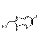 CAS#: 954217-96-0, (6-Fluoro-1H-imidazo[4,5-b]pyridin-2-yl)methanol