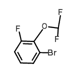 CAS#: 954235-98-4, 1-Bromo-2-(difluoromethoxy)-3-fluorobenzene