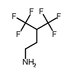 CAS#: 954238-58-5, 4,4,4-Trifluoro-3-(trifluoromethyl)-1-butanamine