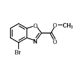 CAS#: 954239-74-8, Methyl 4-bromo-1,3-benzoxazole-2-carboxylate