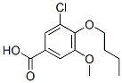 CAS#: 955-36-2, 4-Butoxy-3-Chloro-5-Methoxybenzoic Acid