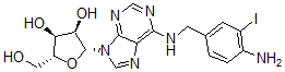 CAS 登录号：95523-14-1， 3-碘-N(6)-4-氨基苄基腺苷