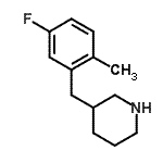 CAS#: 955288-12-7, 3-(5-Fluoro-2-methylbenzyl)piperidine