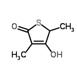 CAS#: 95603-70-6, 4-Hydroxy-3,5-dimethyl-2(5H)-thiophenone