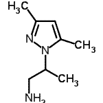 CAS#: 956352-78-6, 2-(3,5-Dimethyl-1H-pyrazol-1-yl)-1-propanamine