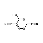 CAS#: 95679-59-7, (2Z)-Cyano[(cyanomethoxy)imino]acetic acid