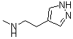 CAS#: 956949-79-4, N-Methyl-2-(1H-pyrazol-4-yl)ethanamine