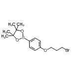 CAS#: 957061-13-1, 2-[4-(3-Bromopropoxy)phenyl]-4,4,5,5-tetramethyl-1,3,2-dioxaborolane