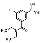 CAS 登录号：957120-59-1， [3-氯-5-(二乙基氨基甲酰)苯基]硼酸