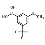 CAS#: 957120-83-1, [3-(Methylsulfanyl)-5-(trifluoromethyl)phenyl]boronic acid