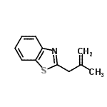 CAS#: 95793-37-6, 2-(2-methylallyl)-1,3-benzothiazole