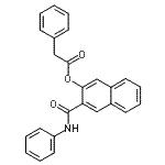 CAS 登录号：95819-29-7， 3-(苯基氨基甲酰)-2-萘基苯乙酸酯