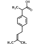 CAS#: 95833-52-6, 2-[4-(3-Methyl-2-buten-1-yl)phenyl]propanoic acid