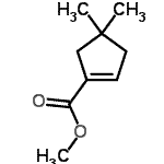 CAS#: 95841-57-9, methyl 4,4-dimethylcyclopentene-1-carboxylate