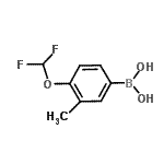 CAS#: 958451-72-4, [4-(Difluoromethoxy)-3-methylphenyl]boronic acid