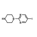 CAS#: 95847-41-9, 5-Iodo-2-(1-piperazinyl)pyrimidine