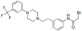 CAS#: 95860-08-5, 1-(2-(3-Bromoacetamidophenyl)Ethyl)-4-(3-Trifluoromethylphenyl)Piperazine