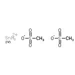 CAS 登录号：95860-13-2， 甲烷磺酸酯;锡(2+)四氢化物
