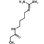 CAS 登录号：958730-40-0， N-{4-[(二氨基亚甲基)氨基]丁基}丙酰胺