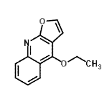 CAS#: 95874-16-1, 4-Ethoxyfuro[2,3-b]quinoline