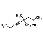 CAS 登录号：959005-78-8， N,N,2,2-四甲基-3-己炔-1-胺