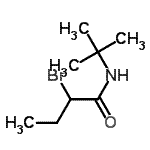 CAS#: 95904-25-9, 2-Bromo-N-(2-methyl-2-propanyl)butanamide
