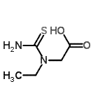 CAS 登录号：95907-35-0， N-硫代氨基甲酰-N-乙基甘氨酸