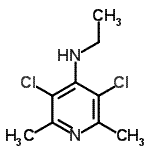 CAS#: 959093-22-2, 3,5-Dichloro-N-ethyl-2,6-dimethyl-4-pyridinamine