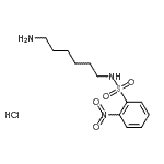 CAS 登录号：95915-82-5， N-(6-氨基己基)-2-硝基苯磺酰胺盐酸盐(1:1)