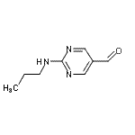 CAS#: 959238-95-0, 2-(Propylamino)-5-pyrimidinecarbaldehyde