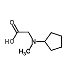 CAS#: 959240-36-9, N-Cyclopentyl-N-methylglycine
