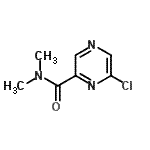 CAS#: 959240-74-5, 6-Chloro-N,N-dimethyl-2-pyrazinecarboxamide