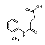 CAS#: 959241-61-3, (7-Methyl-2-oxo-2,3-dihydro-1H-indol-3-yl)acetic acid