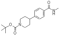 CAS#: 959246-54-9, 2-Methyl-2-propanyl 4-[4-(methylcarbamoyl)phenyl]-1-piperidinecarboxylate