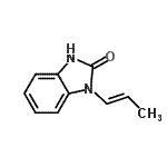 CAS#: 95926-75-3, 1-[(1E)-1-Propen-1-yl]-1,3-dihydro-2H-benzimidazol-2-one
