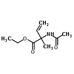CAS 登录号：959273-45-1， 乙基2-乙酰氨基-2-甲基-3-丁烯酸酯