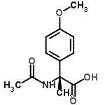 CAS#: 959694-60-1, (2R)-2-Acetamido-2-(4-methoxyphenyl)propanoic acid