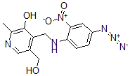 CAS#: 95973-32-3, 4-[[(4-azido-2-nitrophenyl)amino]methyl]-5-(hydroxymethyl)-2-methyl-3-pyridinol