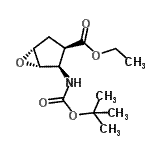 CAS#: 959745-87-0, Ethyl (1S,2R,3R,5R)-2-({[(2-methyl-2-propanyl)oxy]carbonyl}amino)-6-oxabicyclo[3.1.0]hexane-3-carboxylate