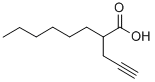 CAS 登录号：96017-59-3， 2-正己基-4-戊炔酸