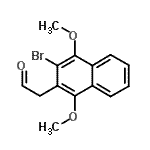 CAS#: 960607-56-1, (3-Bromo-1,4-dimethoxy-2-naphthyl)acetaldehyde